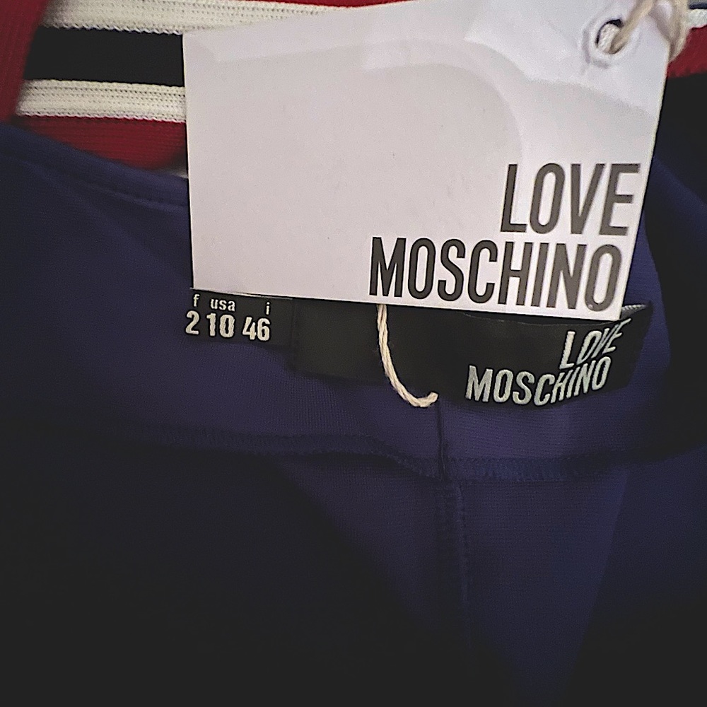 BRAND NEW: LOVE MOSCHINO DRESS size 10 (46) - Picture 7 of 7